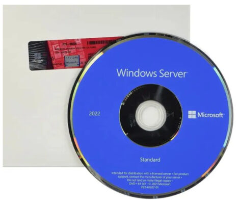 Windows Server Standard 2022 64Bit English 1pk DSP OEI DVD 16 Core